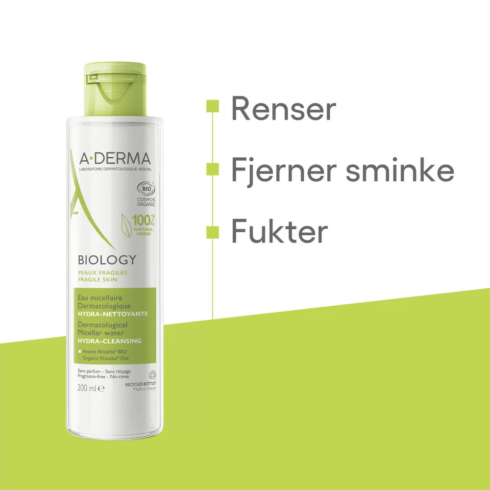 A-Derma Biology Micellar Water - 200 ml.