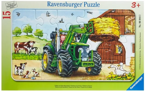 Ravensburger 00.006.044, 15 stk, Farm, 3 År