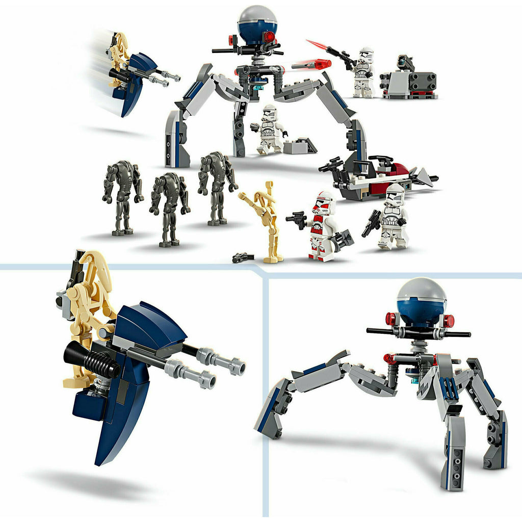 Pack De Combate Clone Trooper E Bat