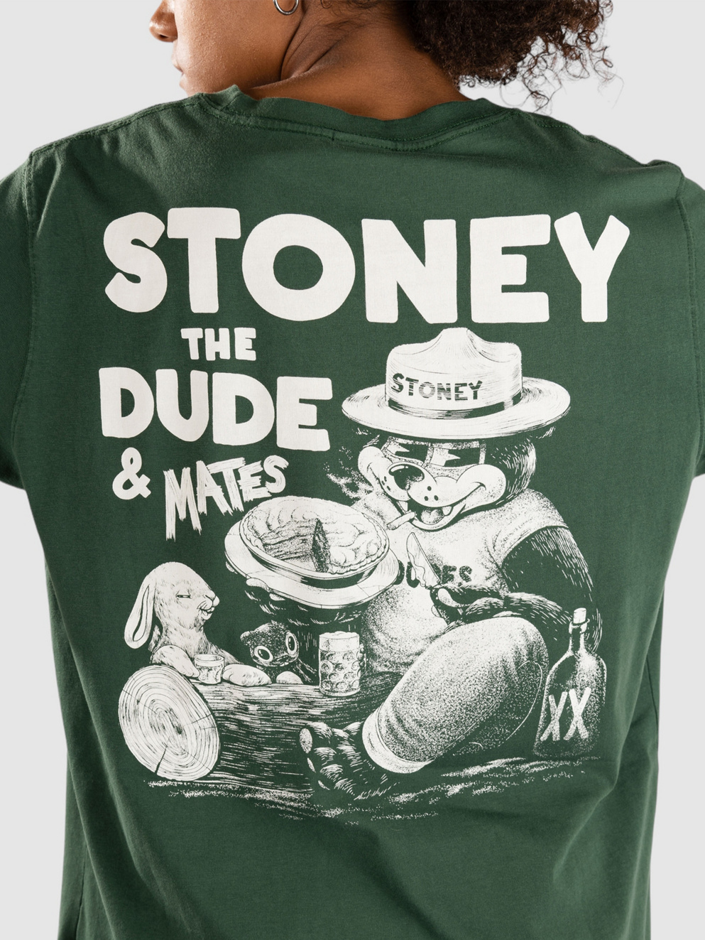 The Dudes Mates T-Shirt bottle green
