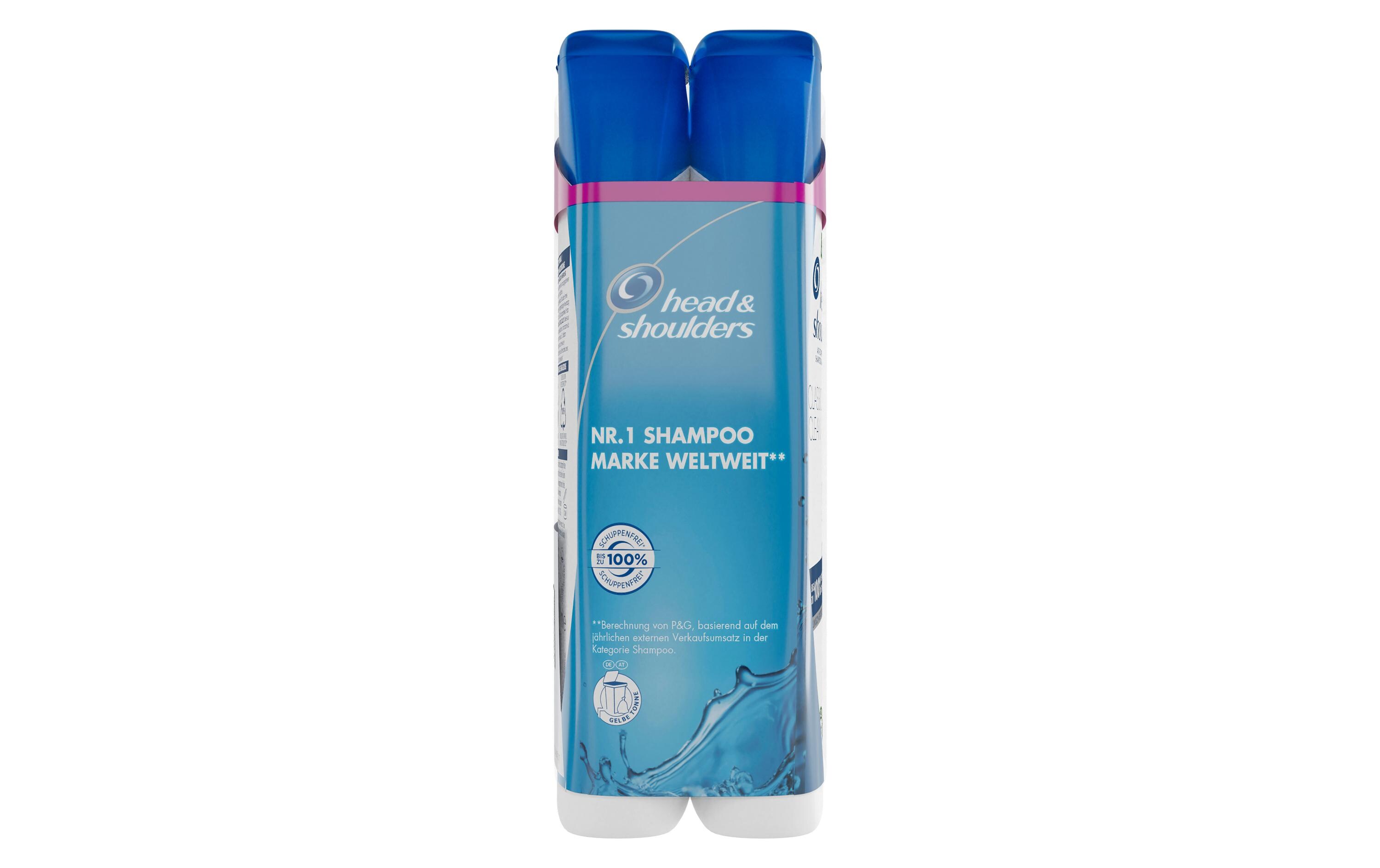 Shampoo Anti-Schuppen classic clean 2 x 300 mlHaarshampoo mit frischem Duft
