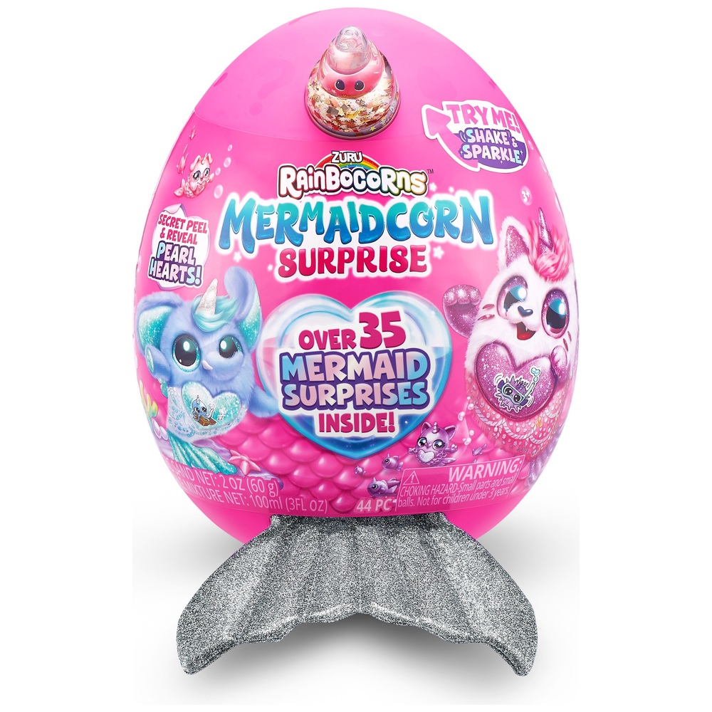 Rainbocorns Meerjungfrauen-Überraschungsei (mittelgroß) Flamingo