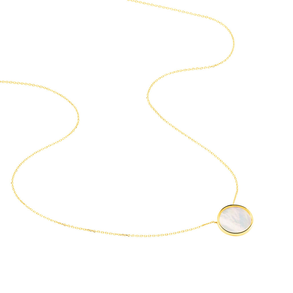 Collier Joana Or Jaune Nacre
