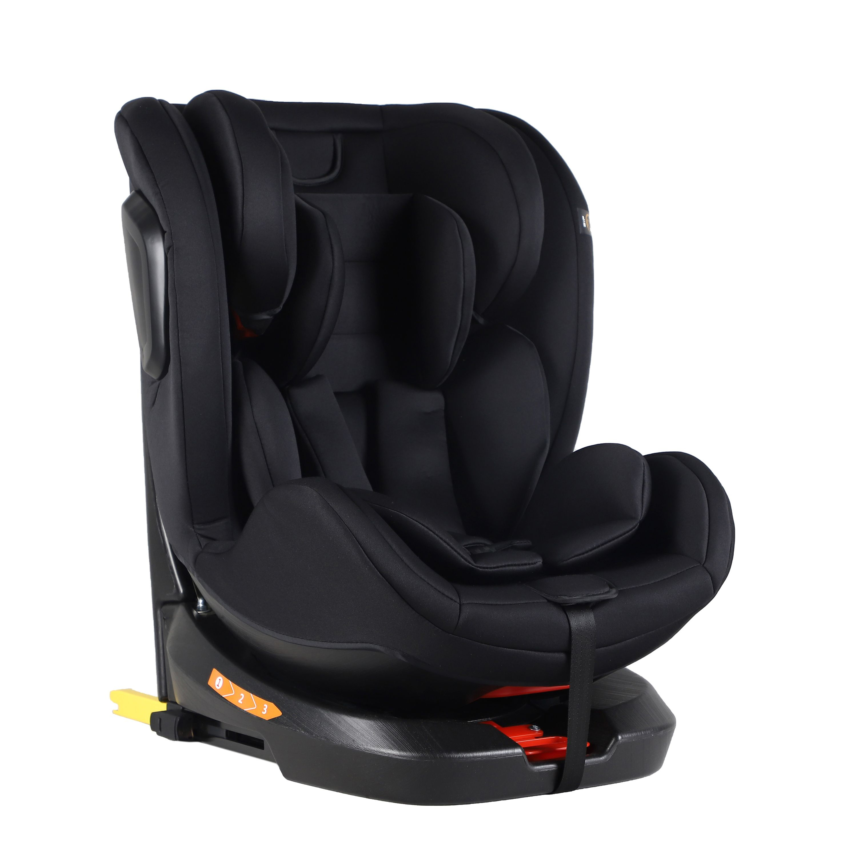 Kindersitz Auto 360° drehbar schwarz