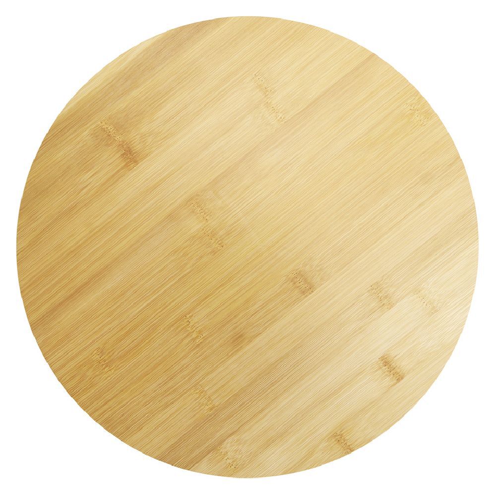 Plateau tournant en bambou naturel Ø35cm