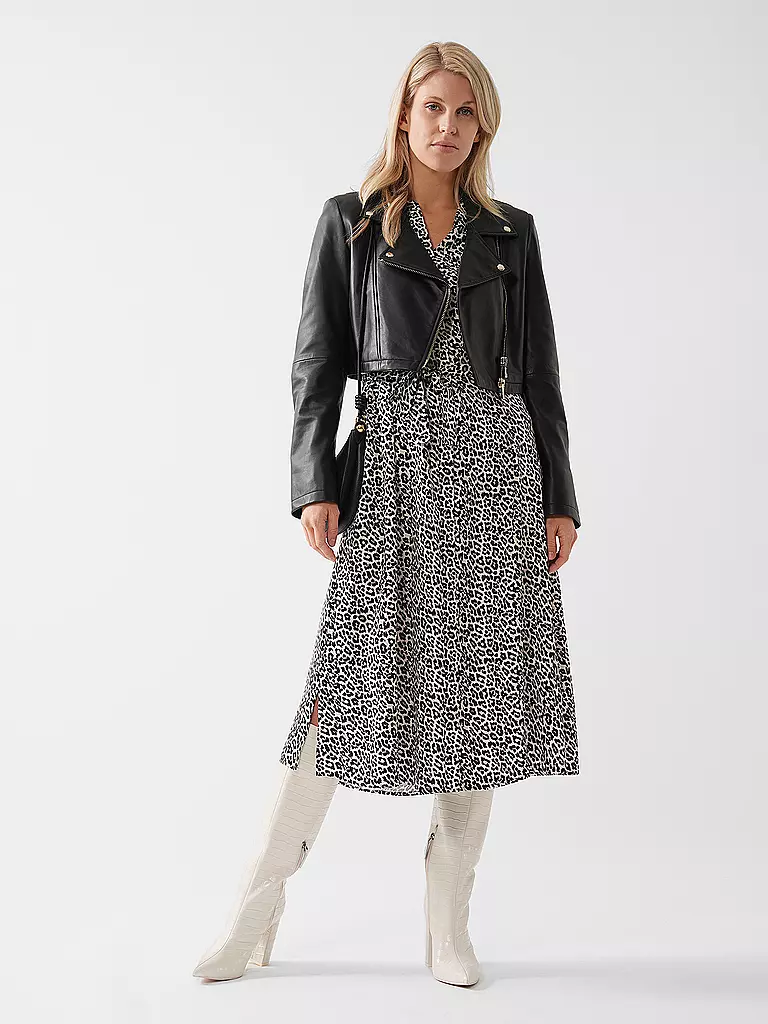 RIANI Lederjacke schwarz