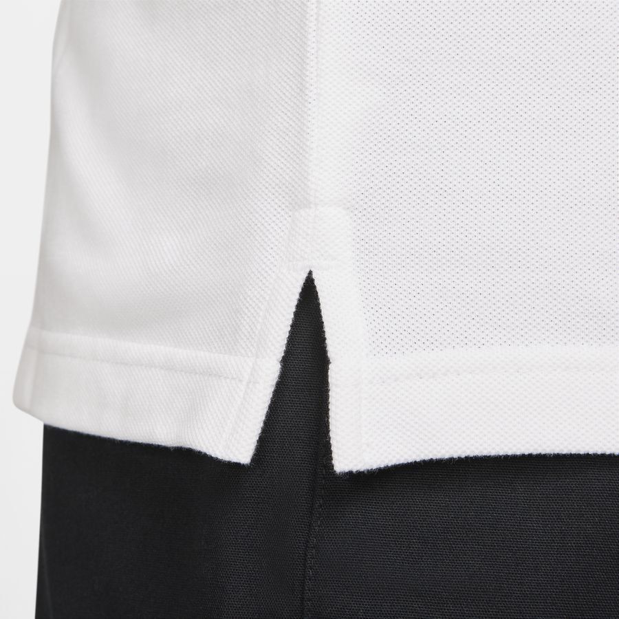 Nike Club Men's Short-Sleeve Polo WHITE/BLACK