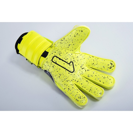Luva de goleiro Rinat Uno Premier Lux amarelo neon
