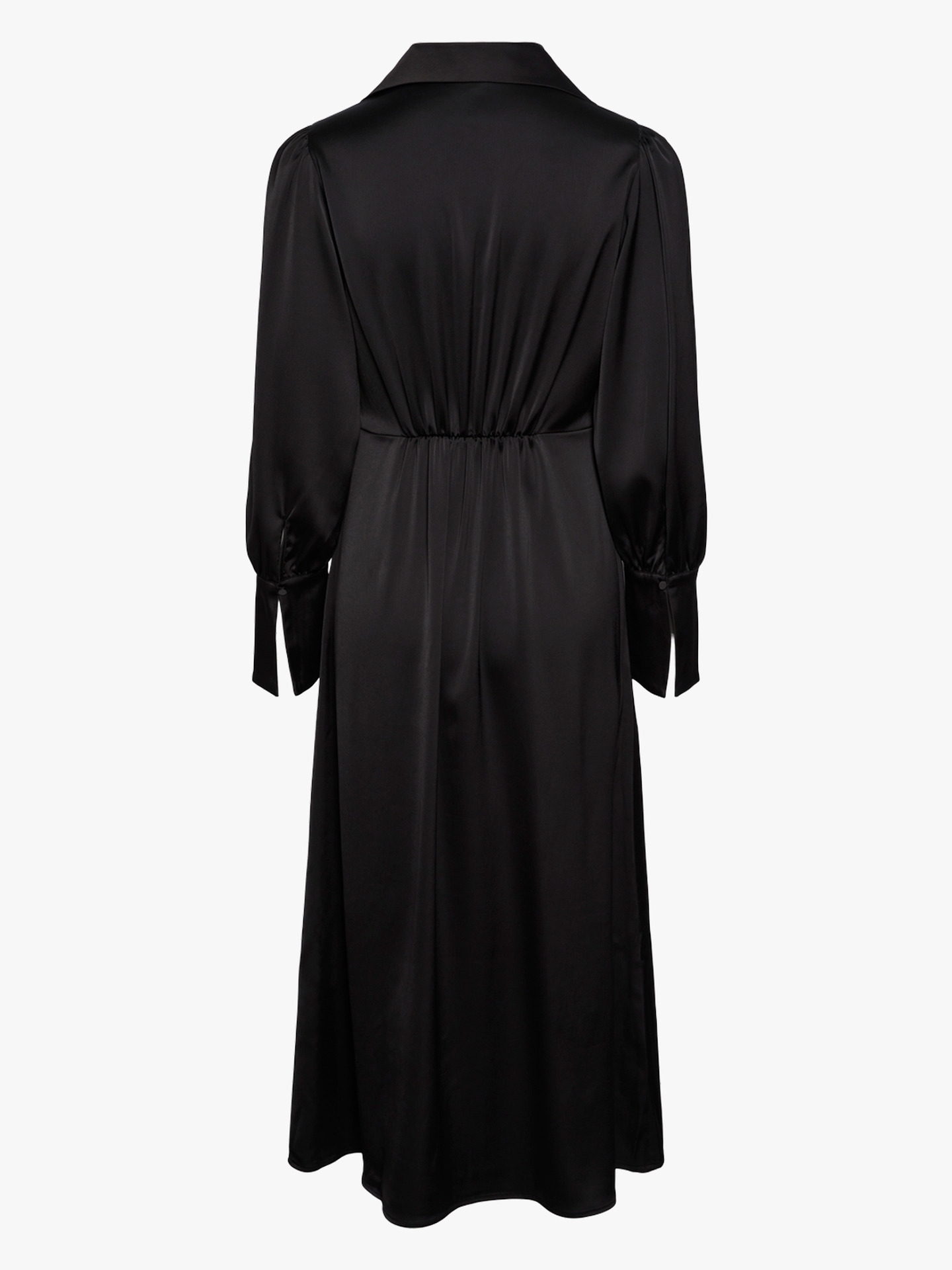 Pella Long Sleeve Long Shirt Dress