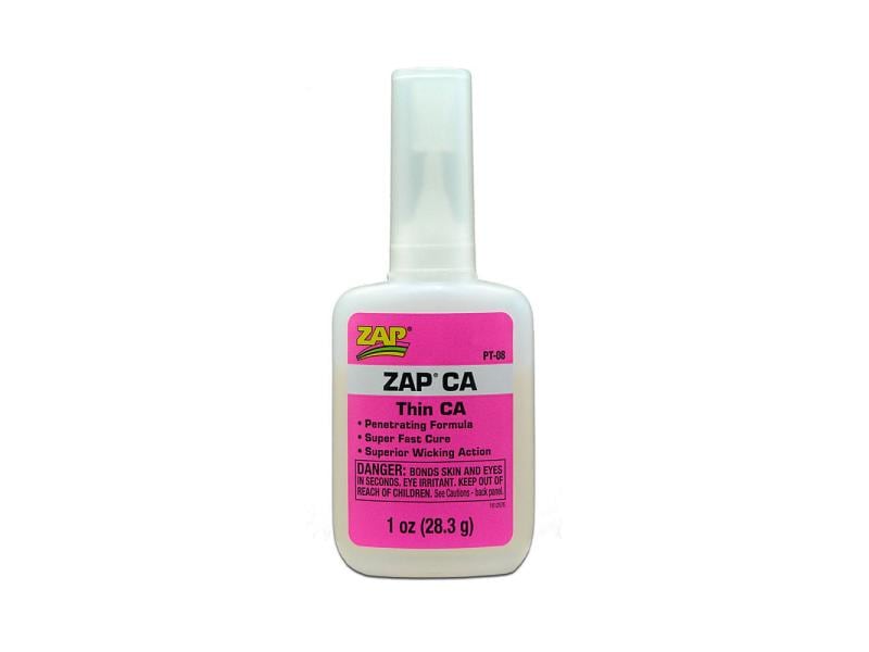 ZAP Sekundenkleber CA PT-08 28 g, Transparent Sekundenkleber, 28 g