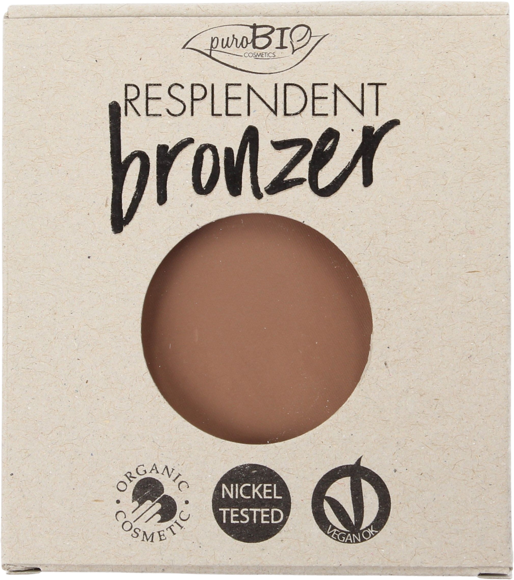 puroBIO cosmetics  Resplendent Bronzer REFILL, 03 Beigebraun Refill (9 g)
