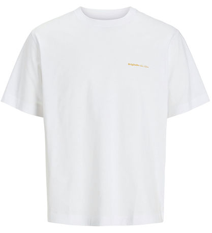 Jack & Jones T-Shirt - JorParos - Bright White/BANDANA