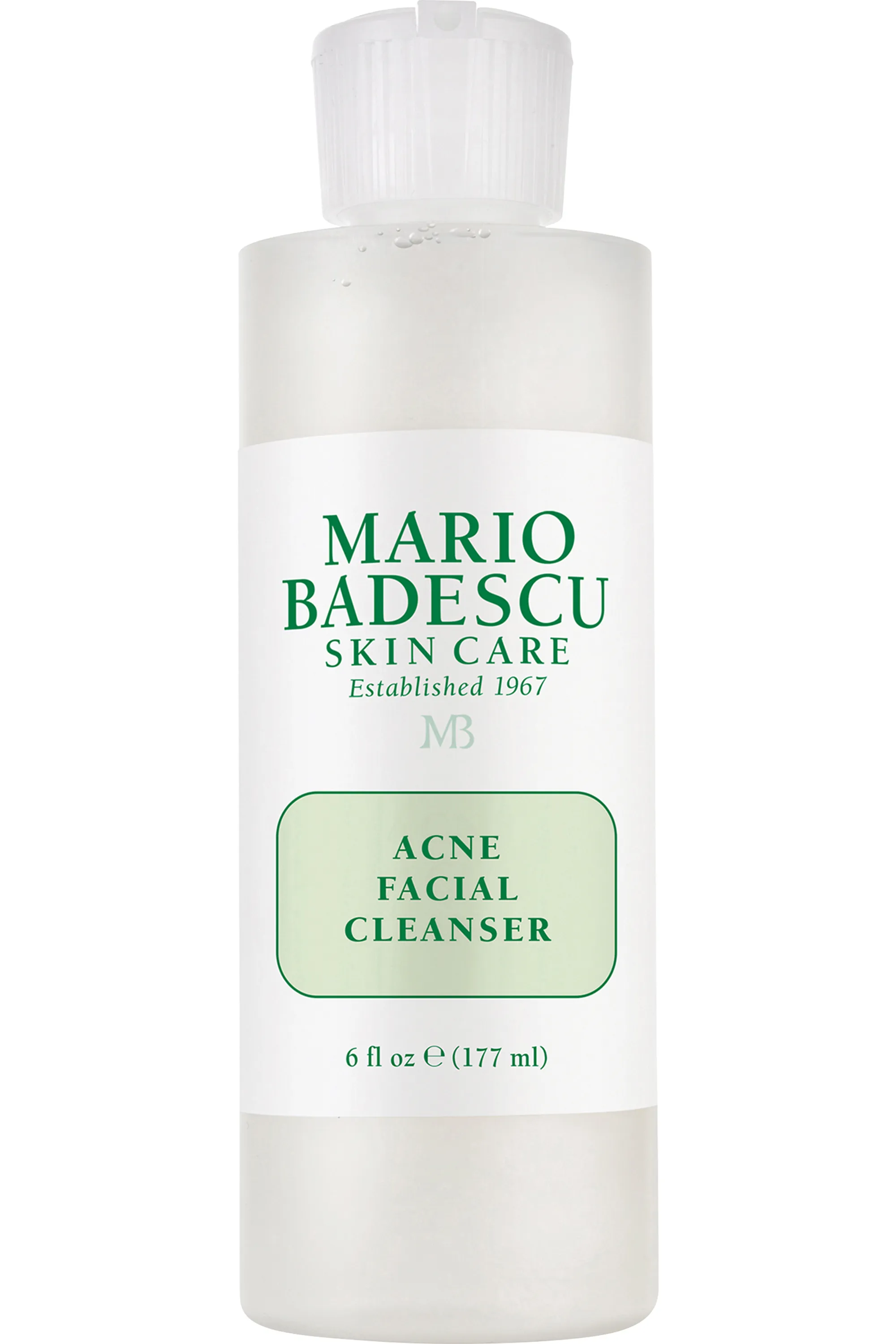 Mario Badescu Nettoyant visage anti-acné à l’acide salicylique-177 ml