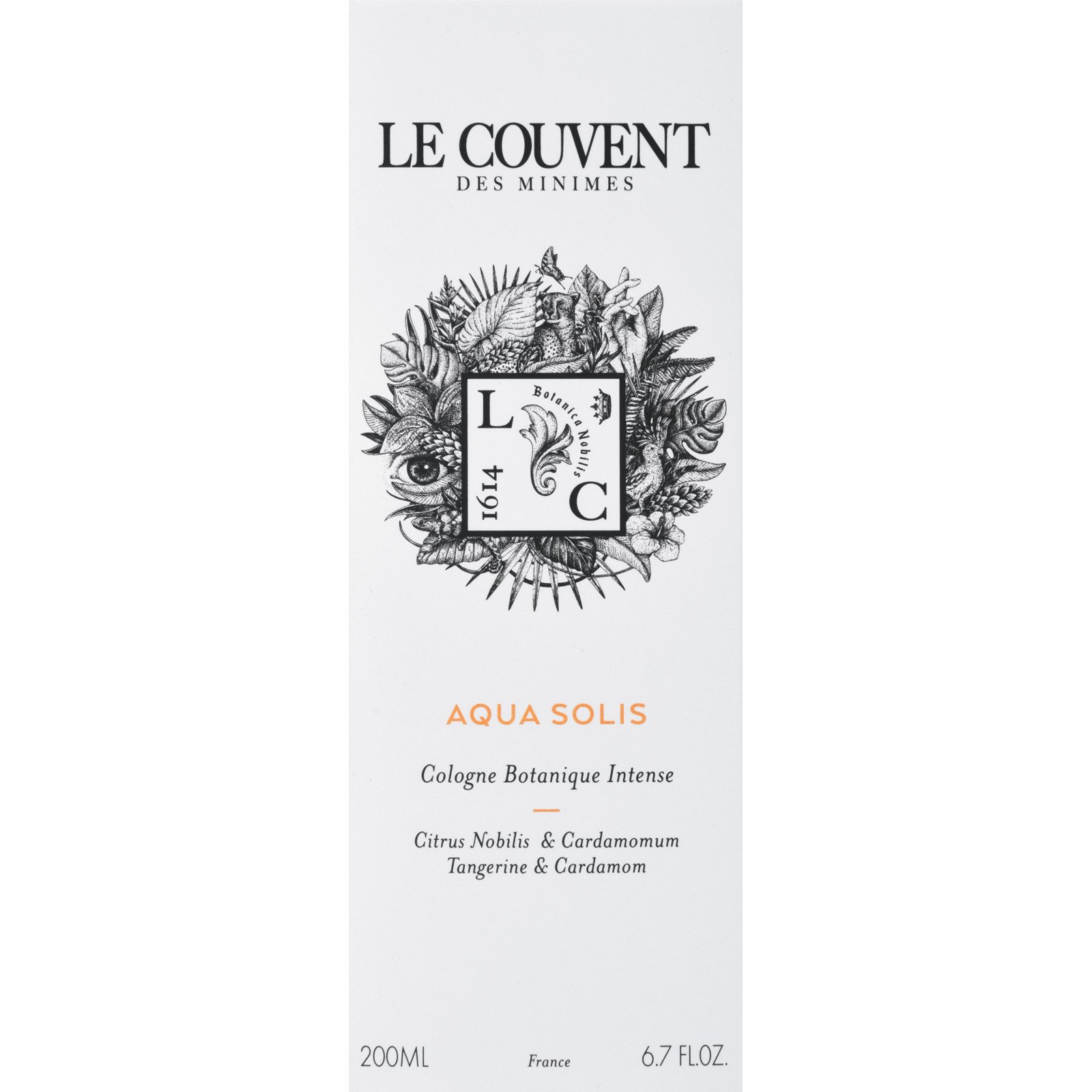 Le Couvent Aqua Solis Eau de Cologne 200 ml