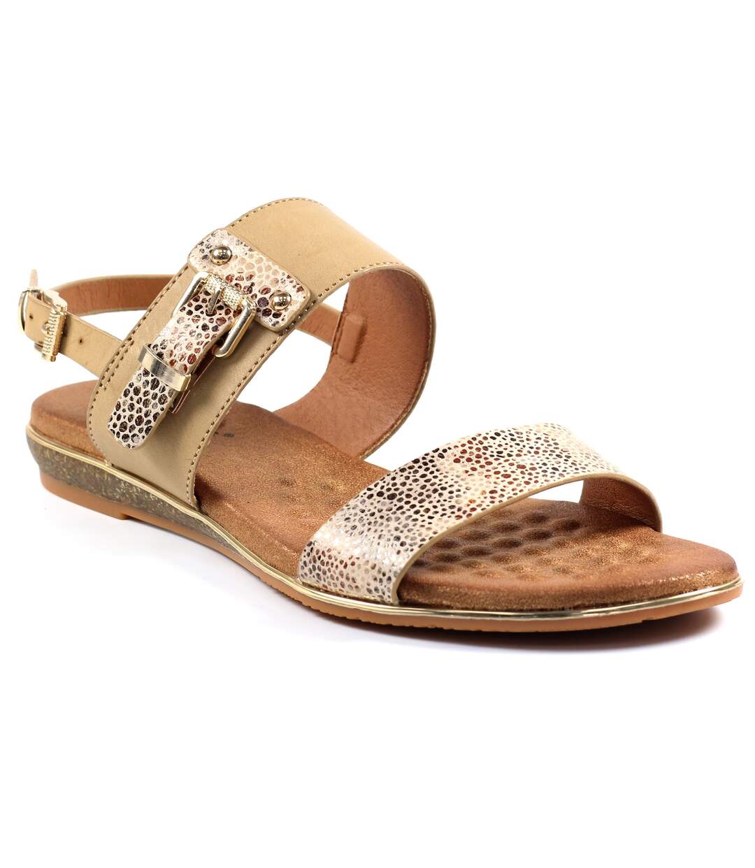 Lunar - Sandales HORTON - Femme (Beige) - UTGS494