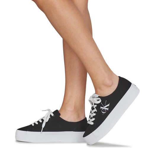 Calvin Klein Jeans - VULC FLATFORM ESSENTIAL MONO - Noir