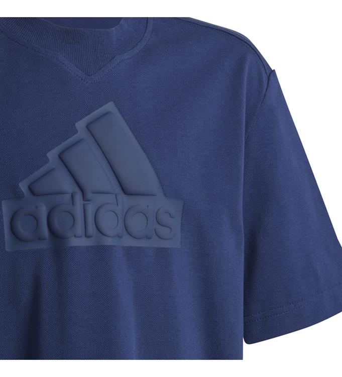 adidas JR Future Icons Logo Piqué T-Shirt