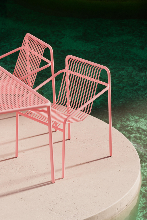 Objekte unserer Tage Ivy tuinstoel Soft Pink