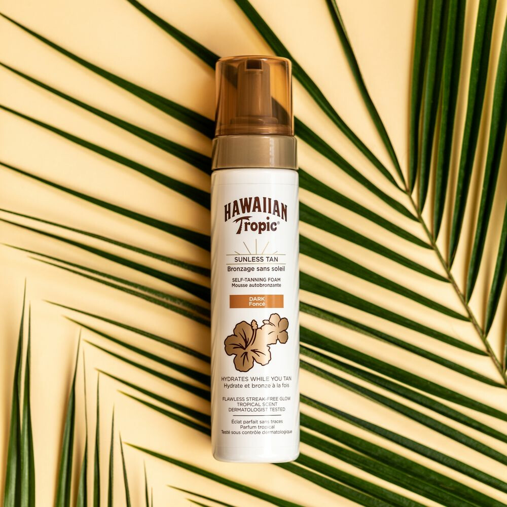 Hawaiian Tropic Sunless Tan Foam Dark200 ml