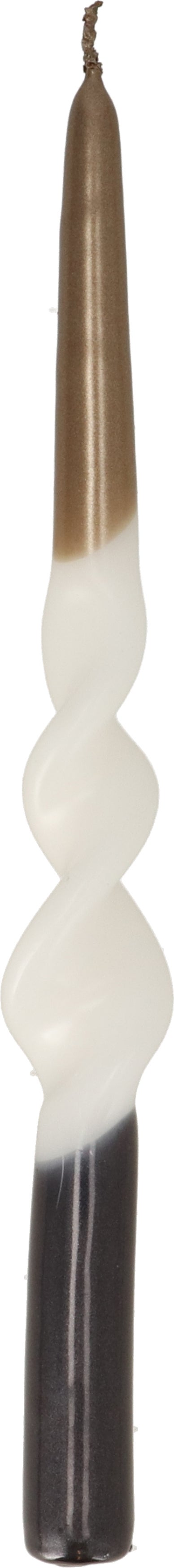 dinerkaars Duo Dip Swirl bruin / zwart 4 uur D 7 H 10 cm
