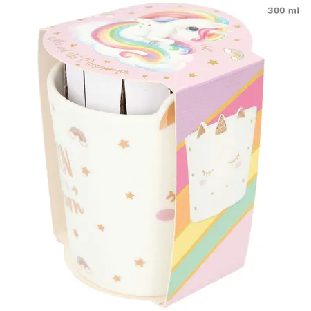 Depesche Ylvi & the Minimoomis Becher Einhorn, 300 ml