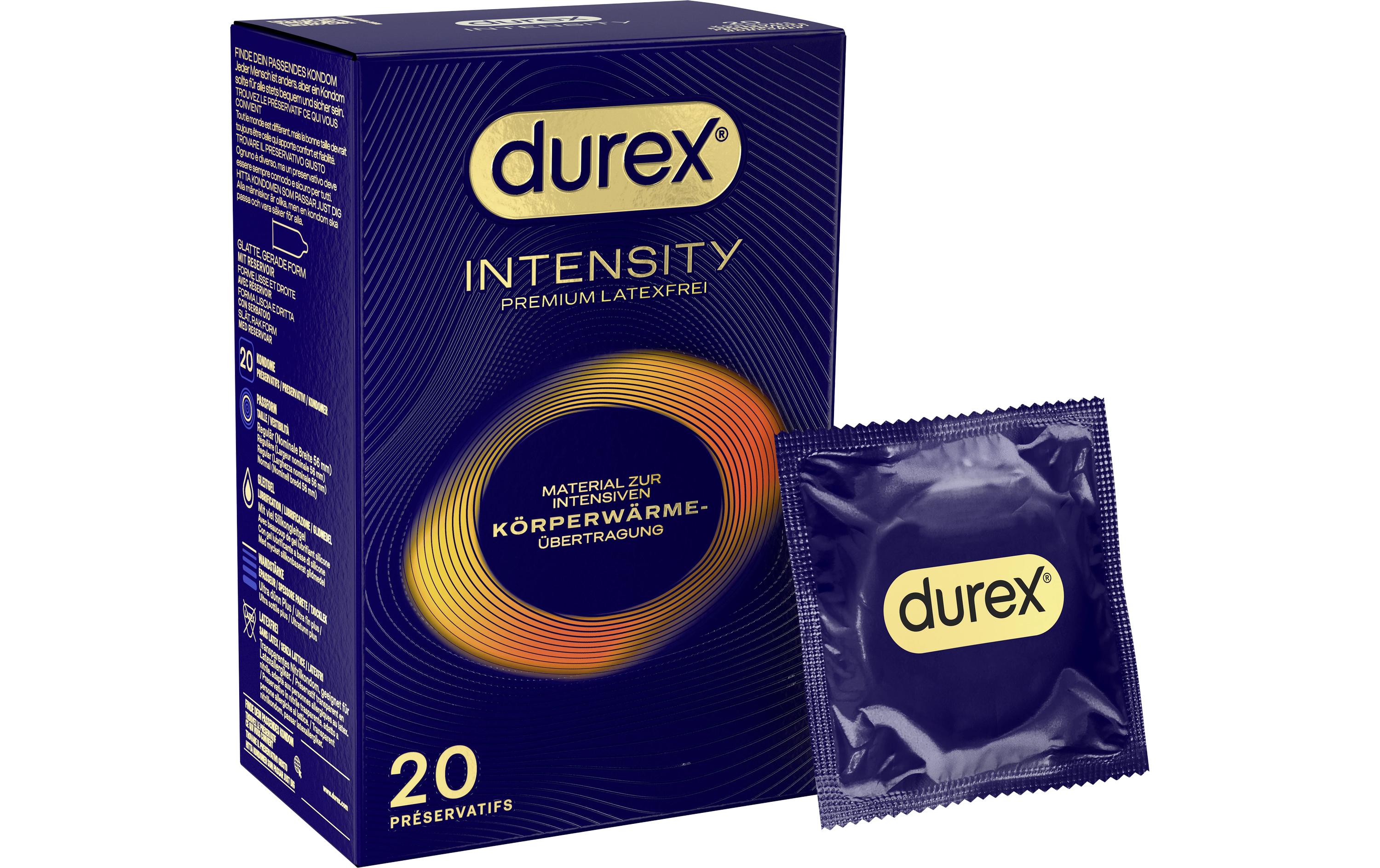 Kondome Intensity Latexfrei 20 StückHochwertige Präservative zur sicheren Verhütung