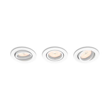 Philips Enneper inbouwspot 3xGU10 wit