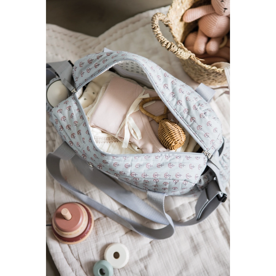 Walking Mum Wickeltasche Indian Ash grau