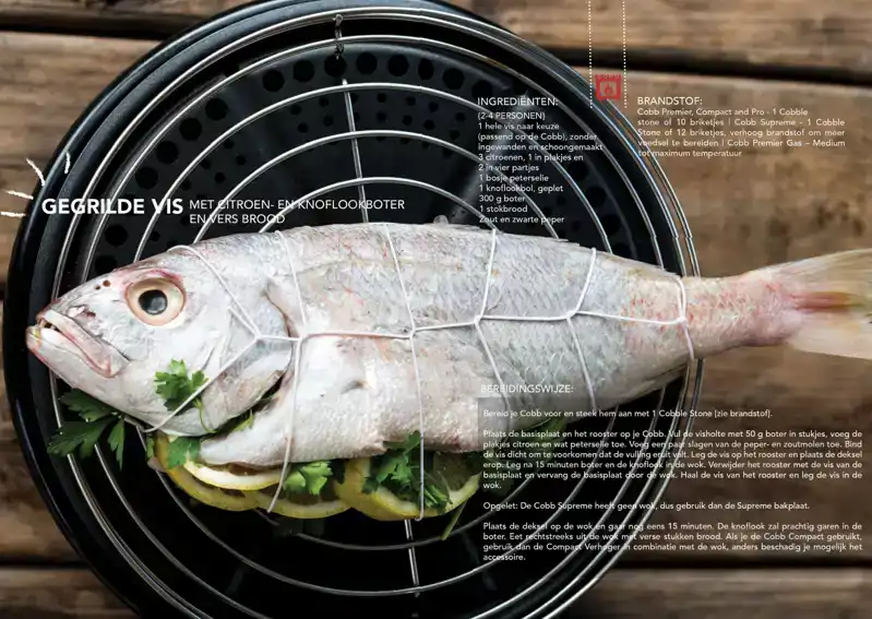 Kookboek 'Koken op jouw Cobb'