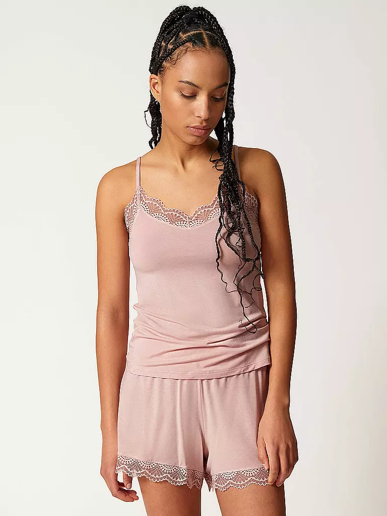 SKINY Loungewear Top NIGHT IN rosa