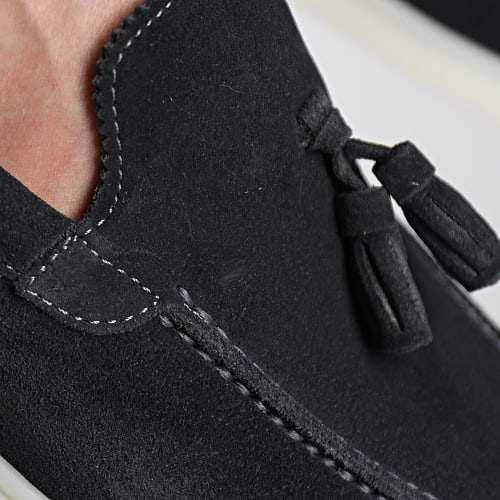 Mocassins 801 Gris Anthracite