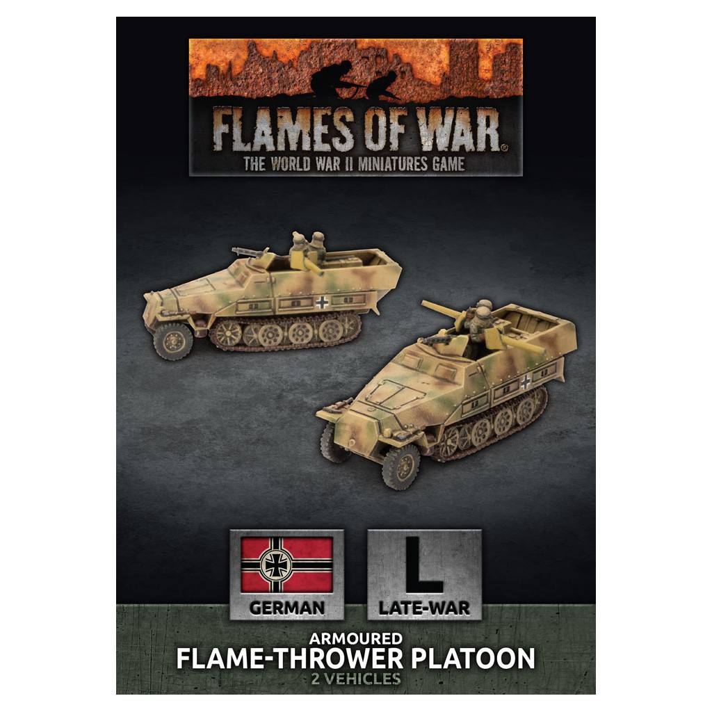 Flames of War - Armoured Flame-thrower Platoon