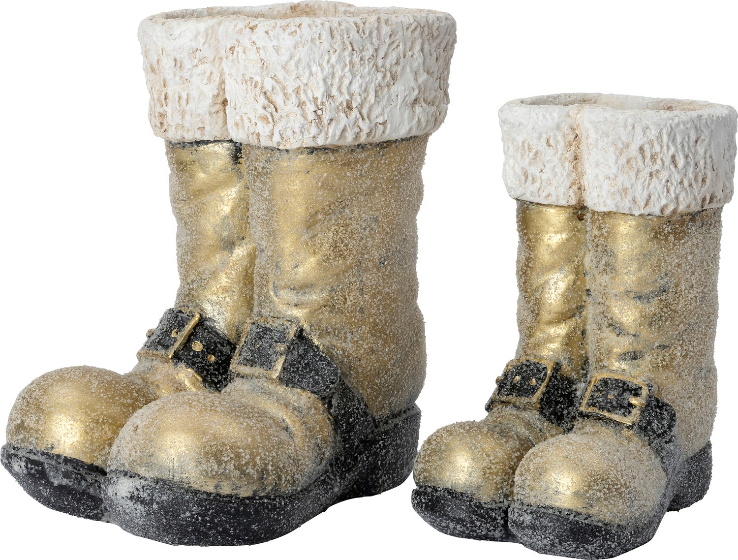 Intratuin bloempot Sebas goud 28 x 21 x 32 cm