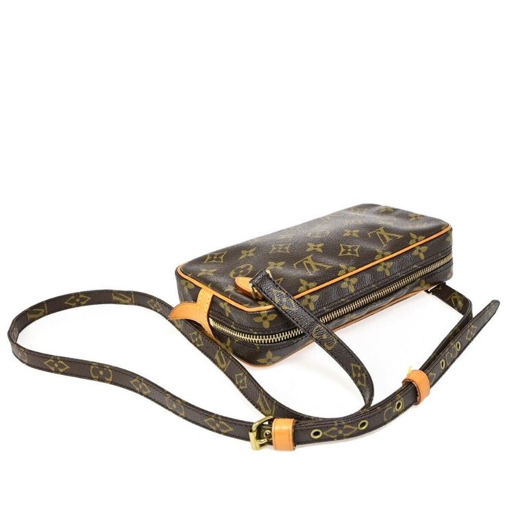Louis Vuitton Vintage Louis Vuitton Pochette Marly Bandouliere Brown