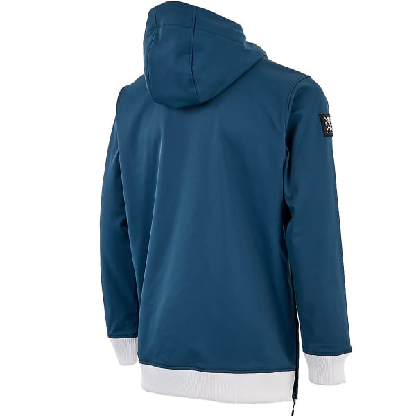 Veste softshell WATTS ORBITAL PETROL BLUE/FLUO ORANGE/WHITE