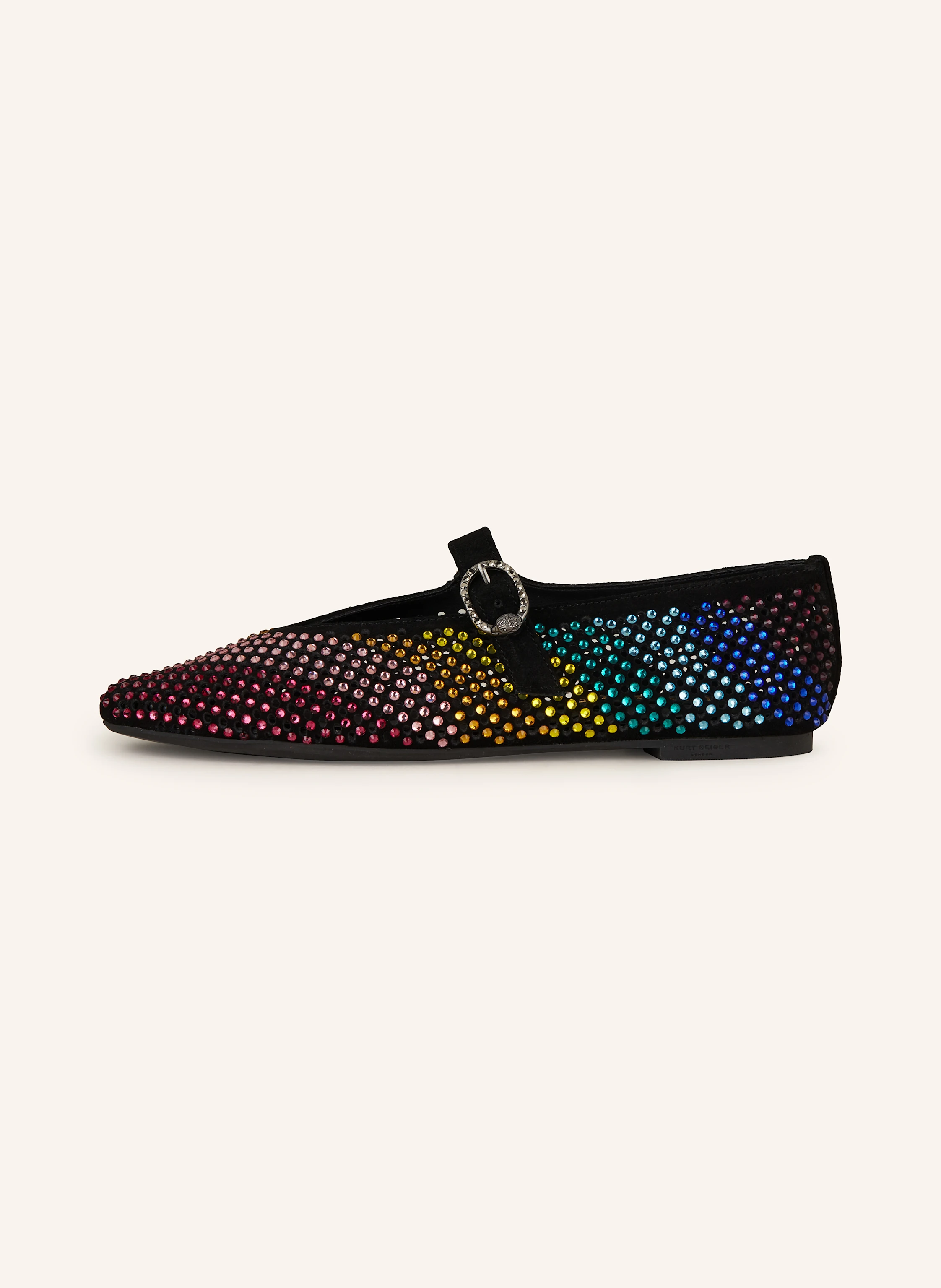 KURT GEIGER Mary-Jane-Ballerinas MAYFAIR mit Schmucksteinen