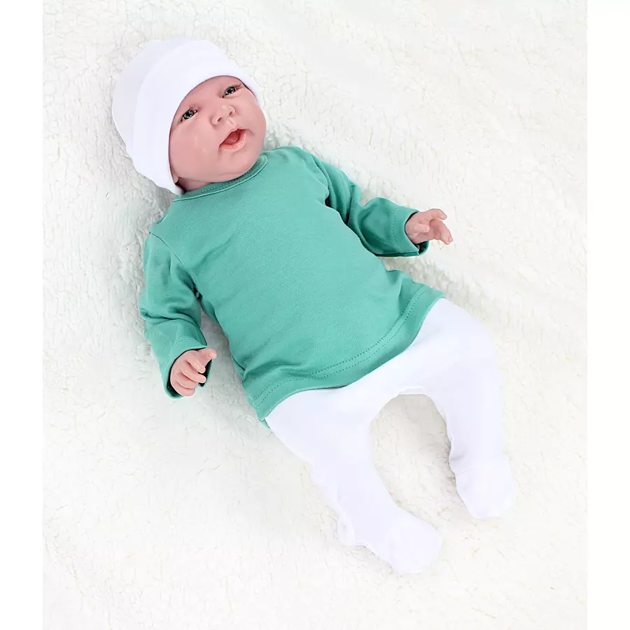 TupTam Baby Jungen Langarmshirt 5er Pack blaugrün