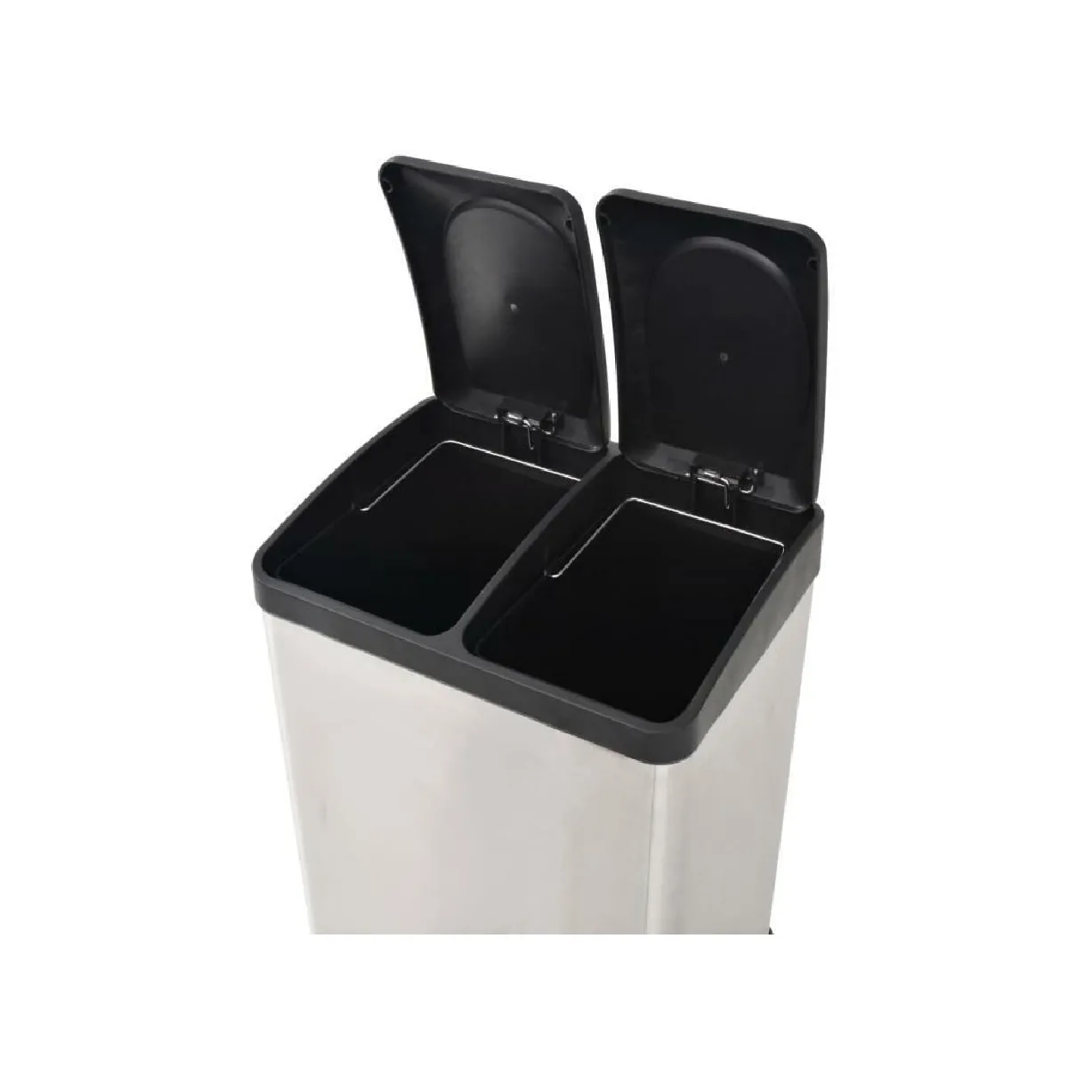 VENTE-UNIQUE Poubelle acier inoxydable 36L