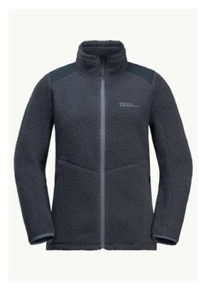 Polaire Femme Jack Wolfskin Kammweg Pile Gris