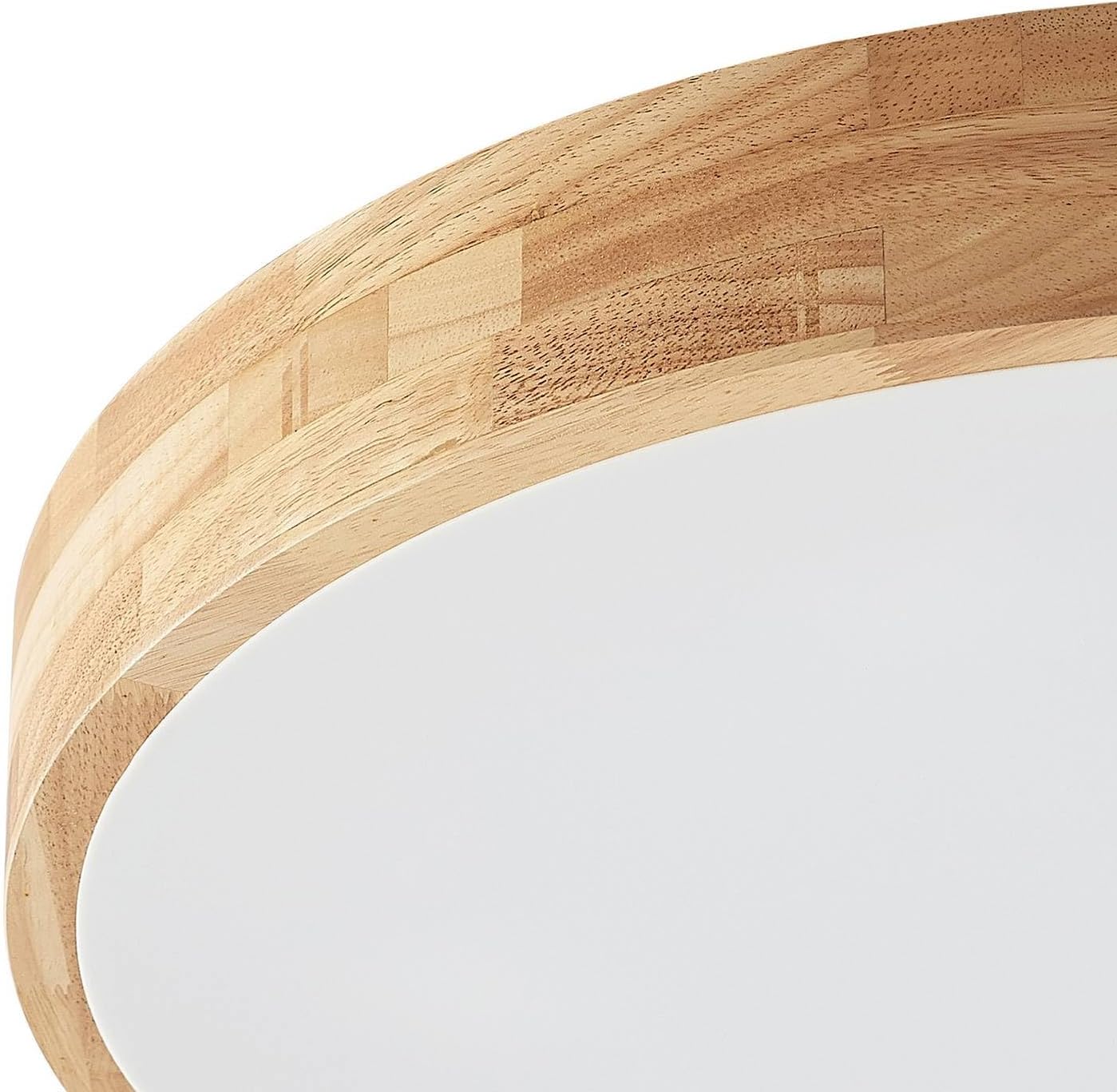 Lindby Deckenlampe Tanju (Landhaus, Vintage Rustikal) aus Holz (5 flammig E27) - Deckenleuchte Lampe Wohnzimmerleuchte