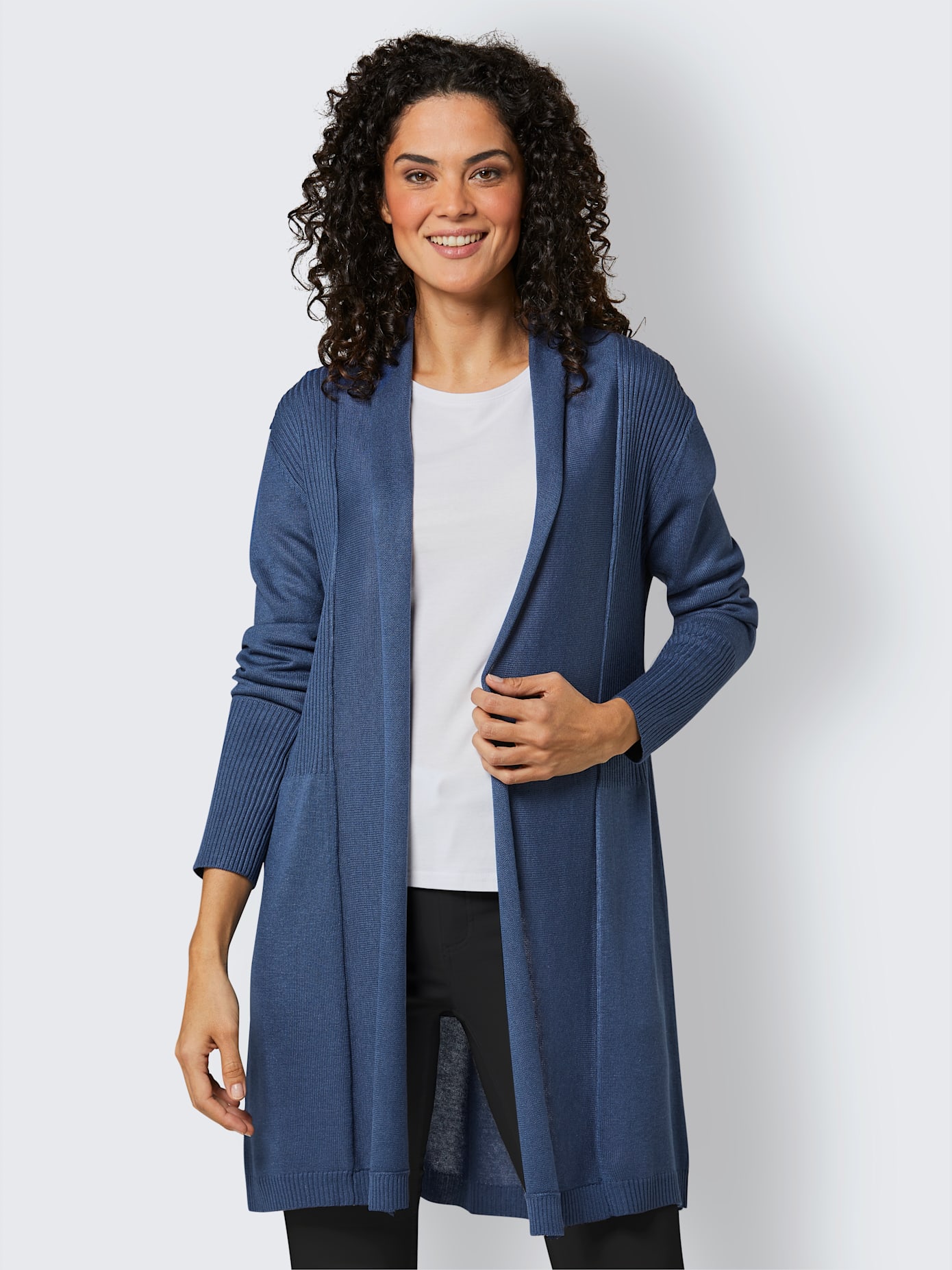 Veste en tricot soie et cachemire mélange soie-cachemire