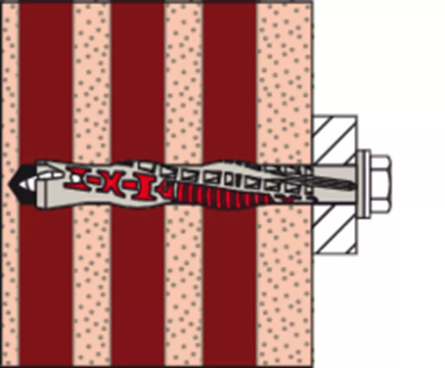 Fischer 562167 Constructieplug DuoXpand - zeskant kop - 10 x 80 FUS (50st)