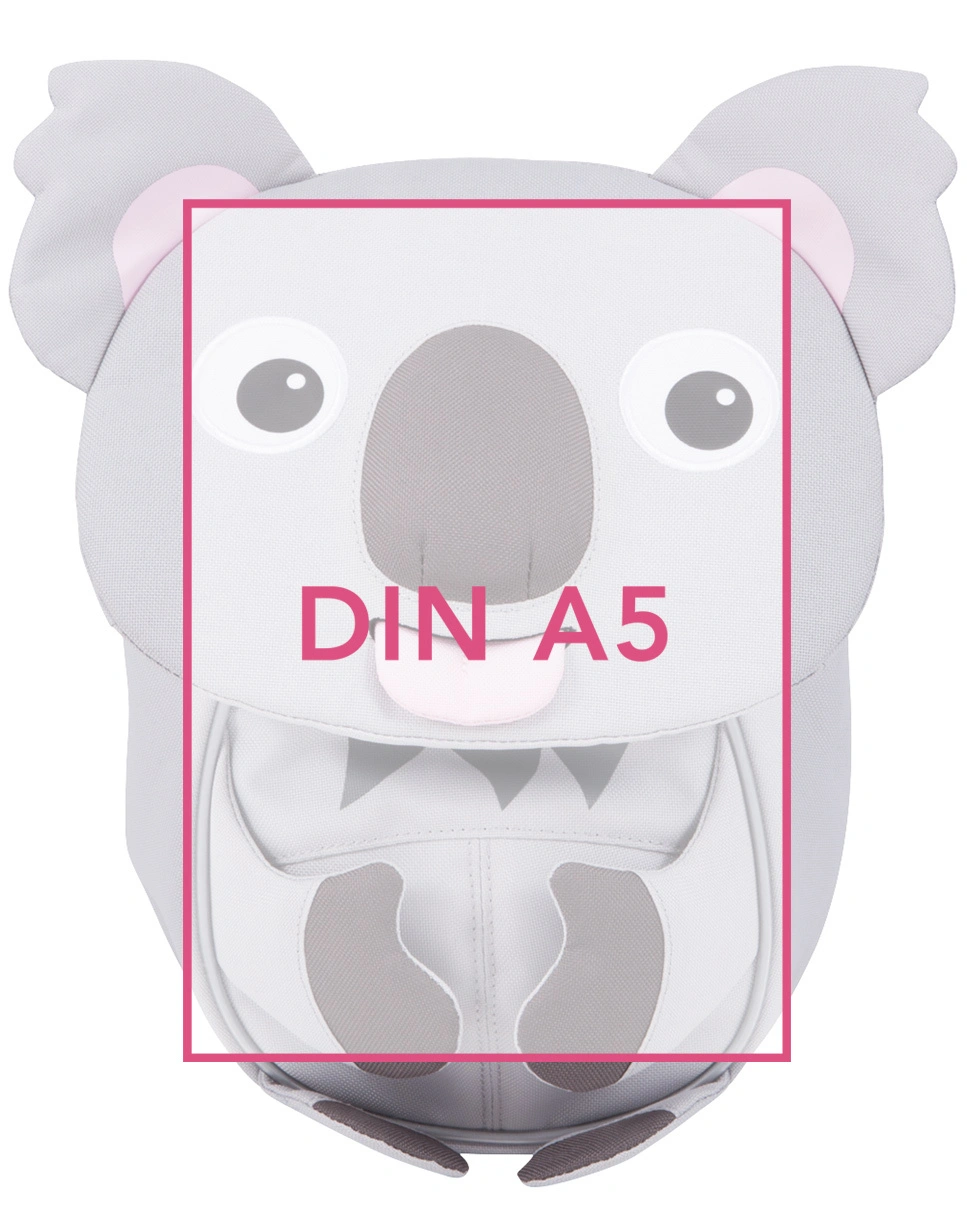 Kinderrucksack KLEINER FREUND  KOALA (17x25x11) in grau