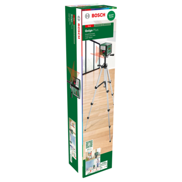 Bosch kruislijnlaser Quigo Plus met statief
