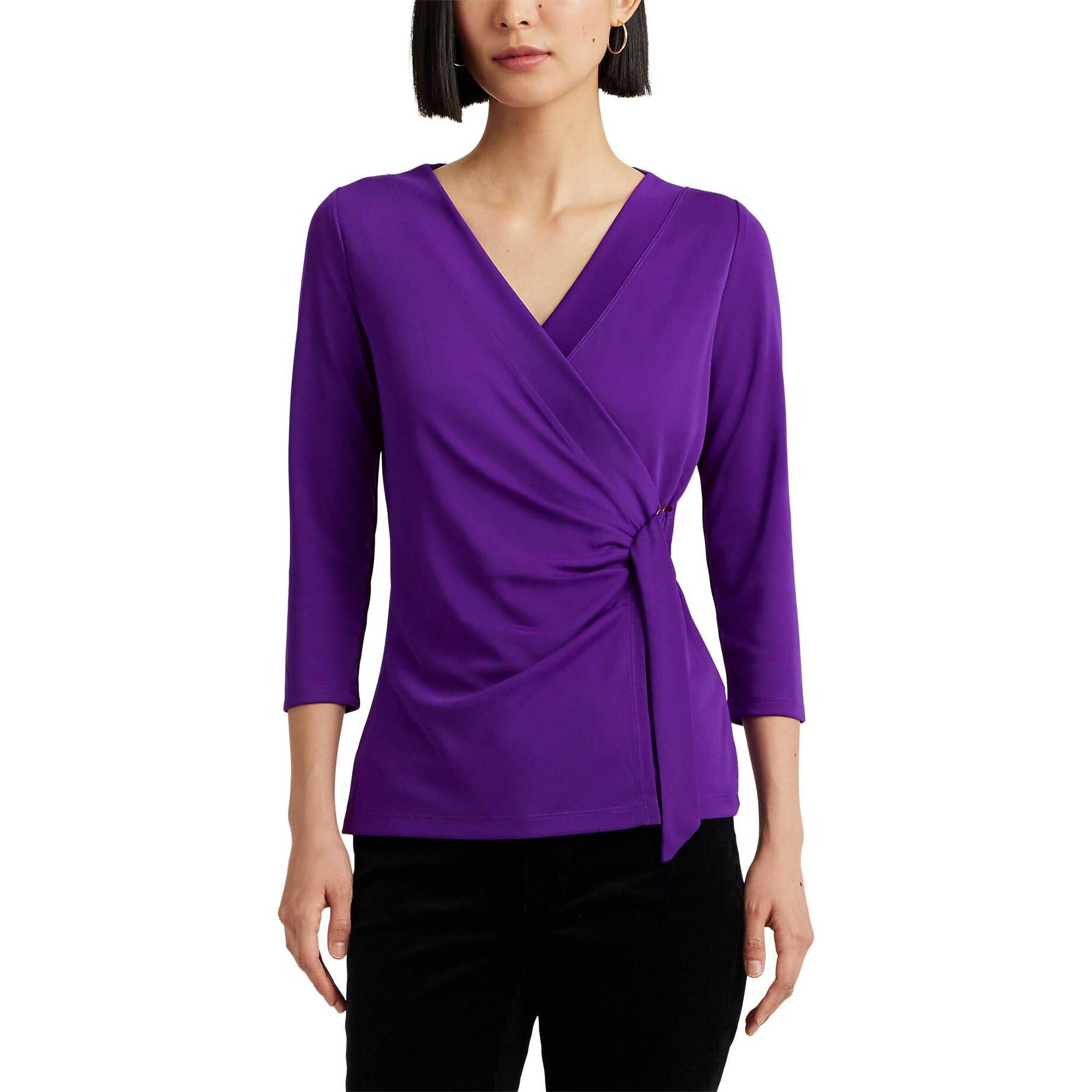 Lauren Ralph Lauren| Damen Wickeltop