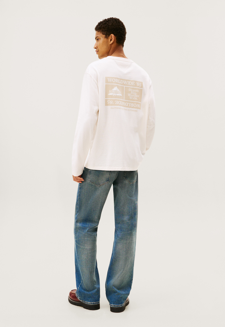 Tommy Jeans Back Graphic Relaxed Long Sleeve
