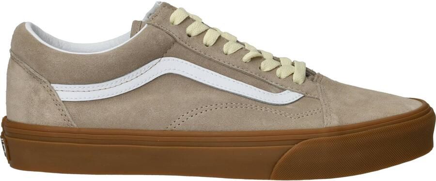 Vans Old Skool Gum Aluminum Suede Unisex
