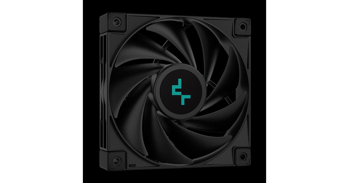 DeepCoolAK400 Zero Dark Plus CPU-koeler  (Zwart)