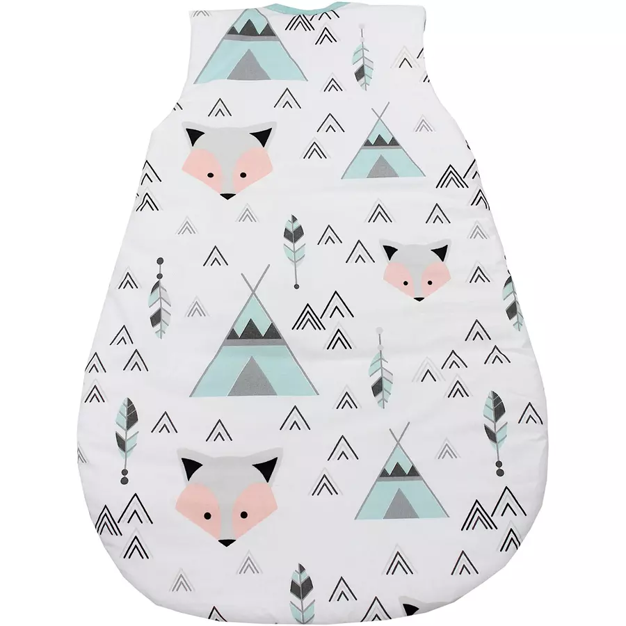 TupTam Baby Ganzjahres Schlafsack Ärmellos Wattiert mint