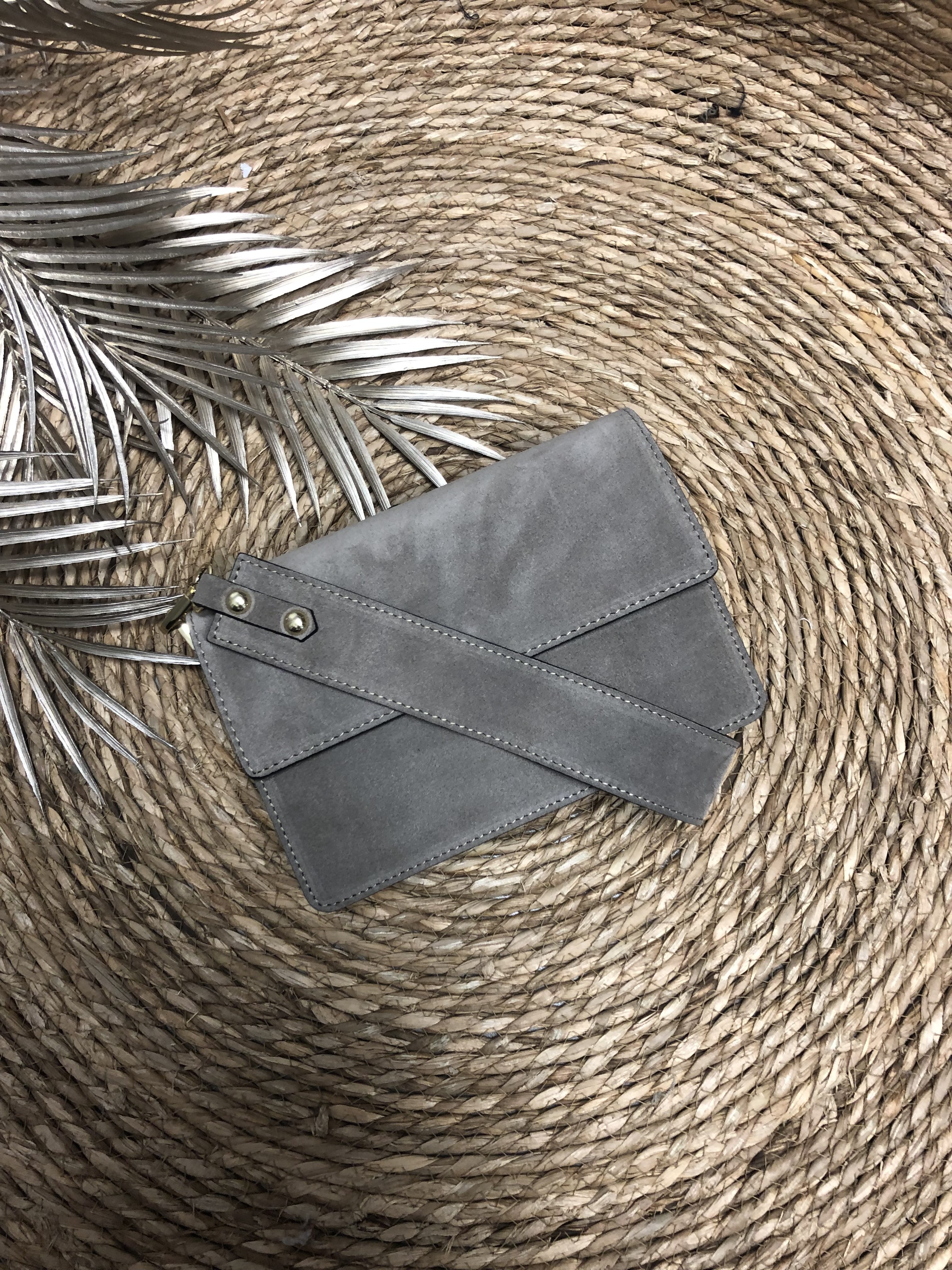 Celina Bag - Suede Taupe